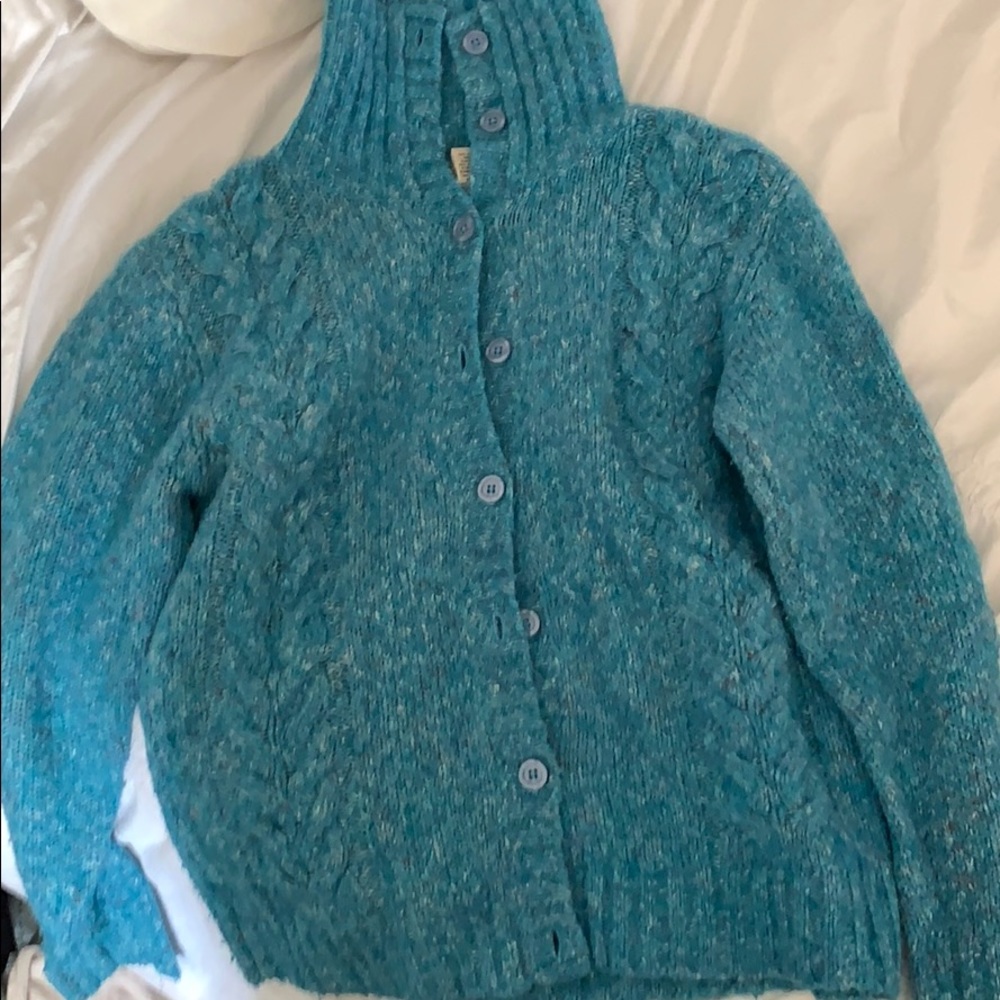 LL Bean Women’s Button Up Sweater
